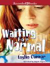 Cover image for Waiting for Normal
